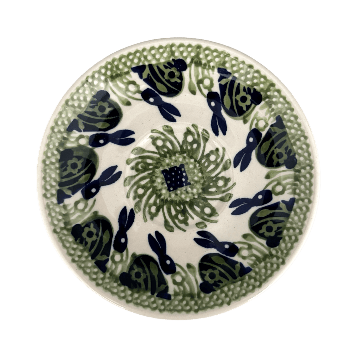 Cup & Saucer, 7 oz in "Bunny Love" by Manufaktura | F043T-P324