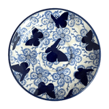 Cup & Saucer, 7 oz in "Blue Butterfly" by Manufaktura | F043U-AS58