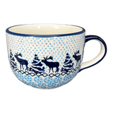 Cup, Latte, 18 oz in "Peaceful Season" by Manufaktura | F044T-JG24