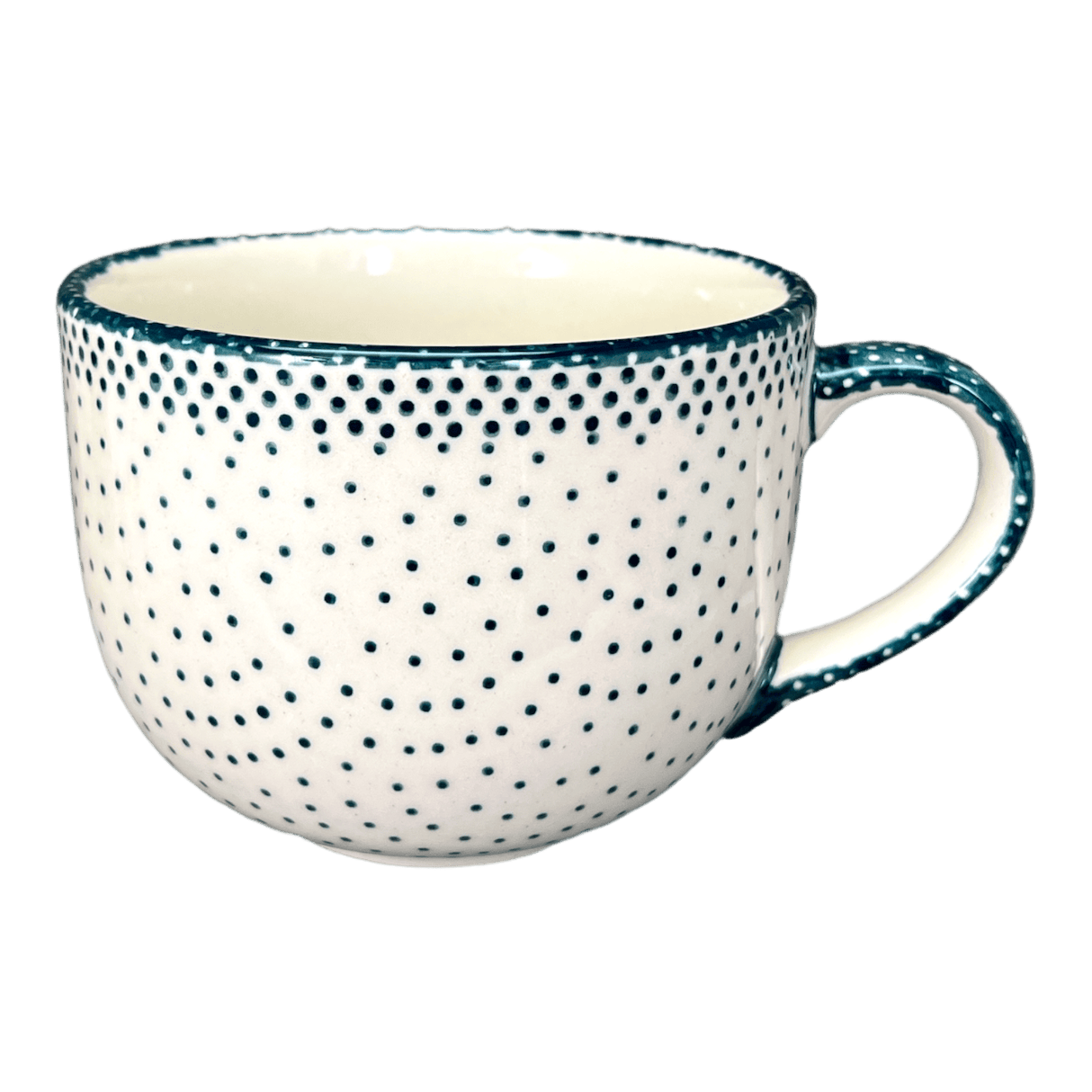 Cup, Latte, 18 oz in "Misty Green" by Manufaktura | F044U-61Z