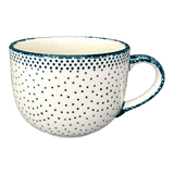 Cup, Latte, 18 oz in "Misty Green" by Manufaktura | F044U-61Z