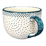 Cup, Latte, 18 oz in "Misty Green" by Manufaktura | F044U-61Z
