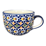 Cup, Latte, 18 oz in "Kaleidoscope" by Manufaktura | F044U-ASR