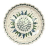 Quiche Dish, Medium 9" in "Pine Forest" by Manufaktura | F048S-PS29