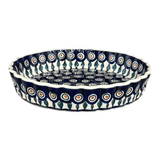 Quiche Dish, Medium 9" in "Peacock" by Manufaktura | F048T-54