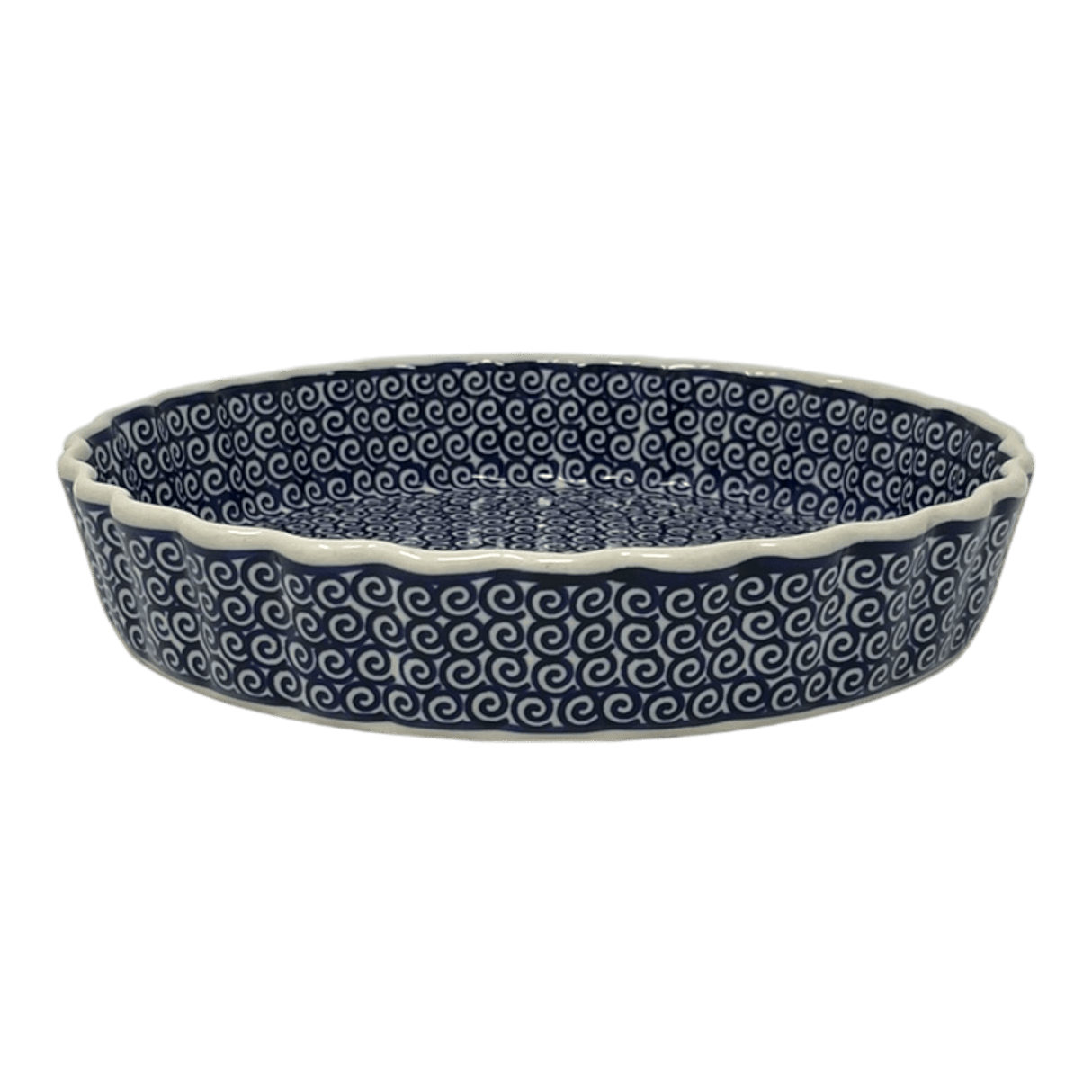 Quiche Dish, Medium 9" in "Riptide" by Manufaktura | F048T-63
