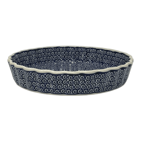 Quiche Dish, Medium 9" in "Riptide" by Manufaktura | F048T-63