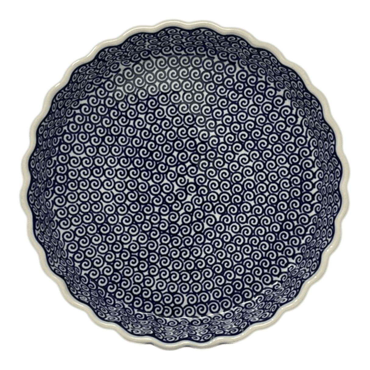 Quiche Dish, Medium 9" in "Riptide" by Manufaktura | F048T-63