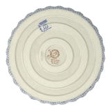 Quiche Dish, Medium 9" in "Periwinkles & Pinwheels" by Manufaktura | F048T-AS42