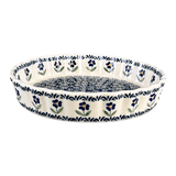 Quiche Dish, Medium 9" in "Forget Me Not" by Manufaktura | F048T-ASS