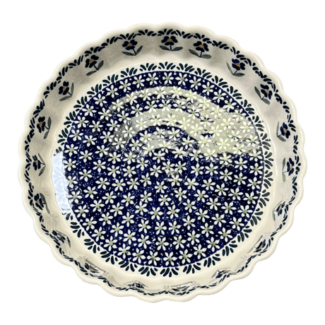 Quiche Dish, Medium 9" in "Forget Me Not" by Manufaktura | F048T-ASS