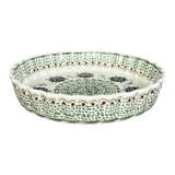 Quiche Dish, Medium 9" in "Wedding Bouquet" by Manufaktura | F048T-MGB