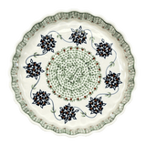 Quiche Dish, Medium 9" in "Wedding Bouquet" by Manufaktura | F048T-MGB