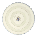 Quiche Dish, Medium 9" in "Butterfly Garden" by Manufaktura | F048T-MOT1