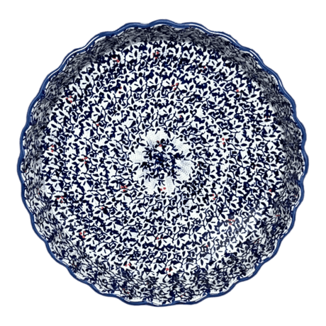 Quiche Dish, Medium 9" in "Twilight Berries" by Manufaktura | F048U-GP14