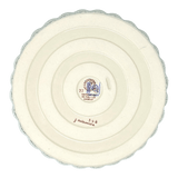 Quiche Dish, Round, 7.5" Small in "Garden Splendor" by Manufaktura | F055S-GM11