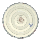 Quiche Dish, Round, 7.5" Small in "Poppies & Posies" by Manufaktura | F055S-IM02