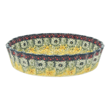 Quiche Dish, Round, 7.5" Small in "Sunshine Grotto" by Manufaktura | F055S-WK52