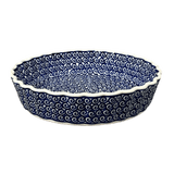 Quiche Dish, Round, 7.5" Small in "Riptide" by Manufaktura | F055T-63