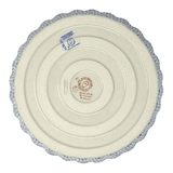 Quiche Dish, Round, 7.5" Small in "Periwinkles & Pinwheels" by Manufaktura | F055T-AS42