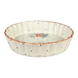 Quiche Dish, Round, 7.5" Small in "Country Pride" by Manufaktura | F055T-GM13