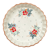 Quiche Dish, Round, 7.5" Small in "Country Pride" by Manufaktura | F055T-GM13