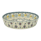 Quiche Dish, Round, 7.5" Small in "Lady Bugs" by Manufaktura | F055T-IF45