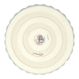 Quiche Dish, Round, 7.5" Small in "Holiday Cheer" by Manufaktura | F055T-NOS2