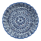 Quiche Dish, Round, 7.5" Small in "Twilight Berries" by Manufaktura | F055U-GP14