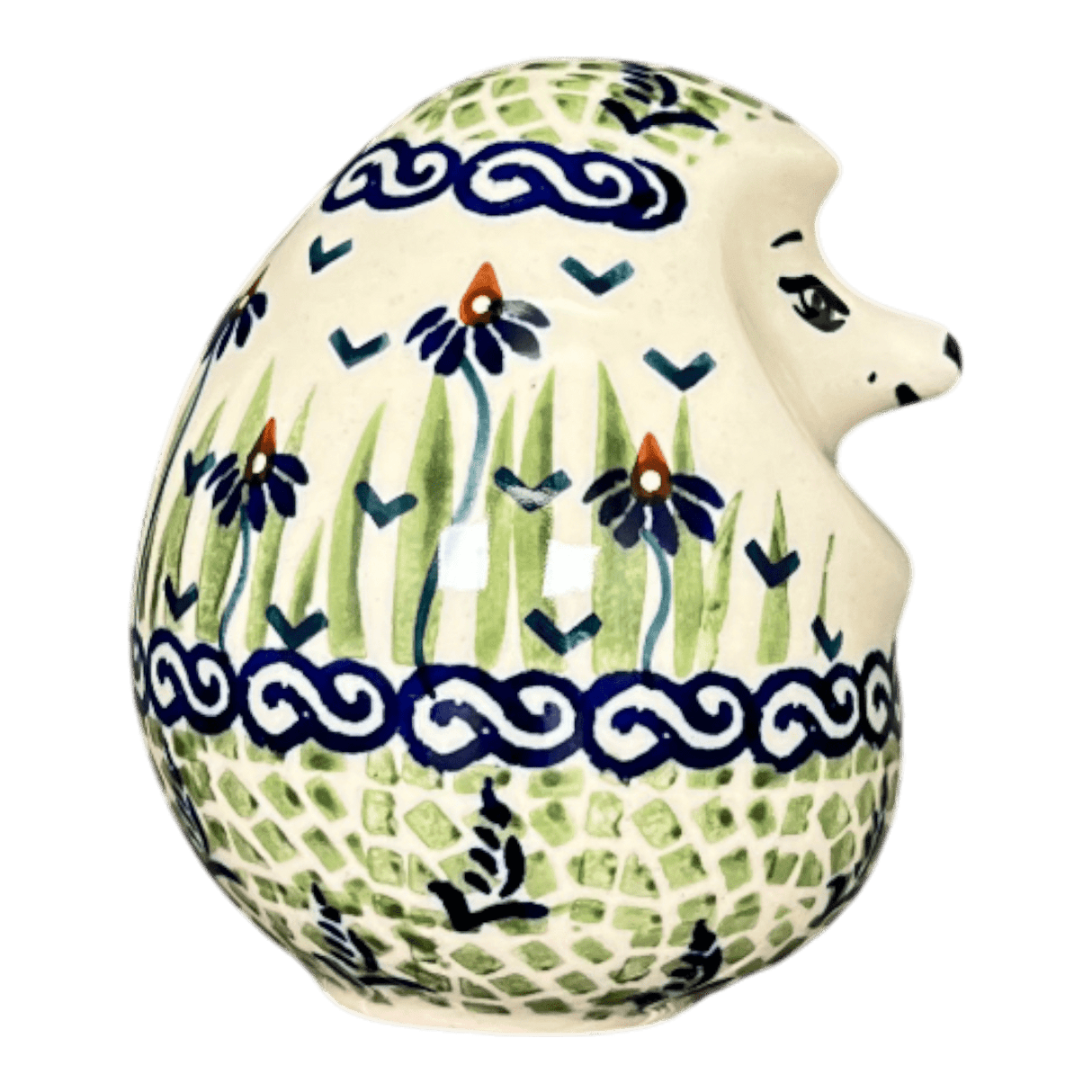 Figurine, Hedgehog, 3.5" in "Riverbank" by Manufaktura | F083T-MC15