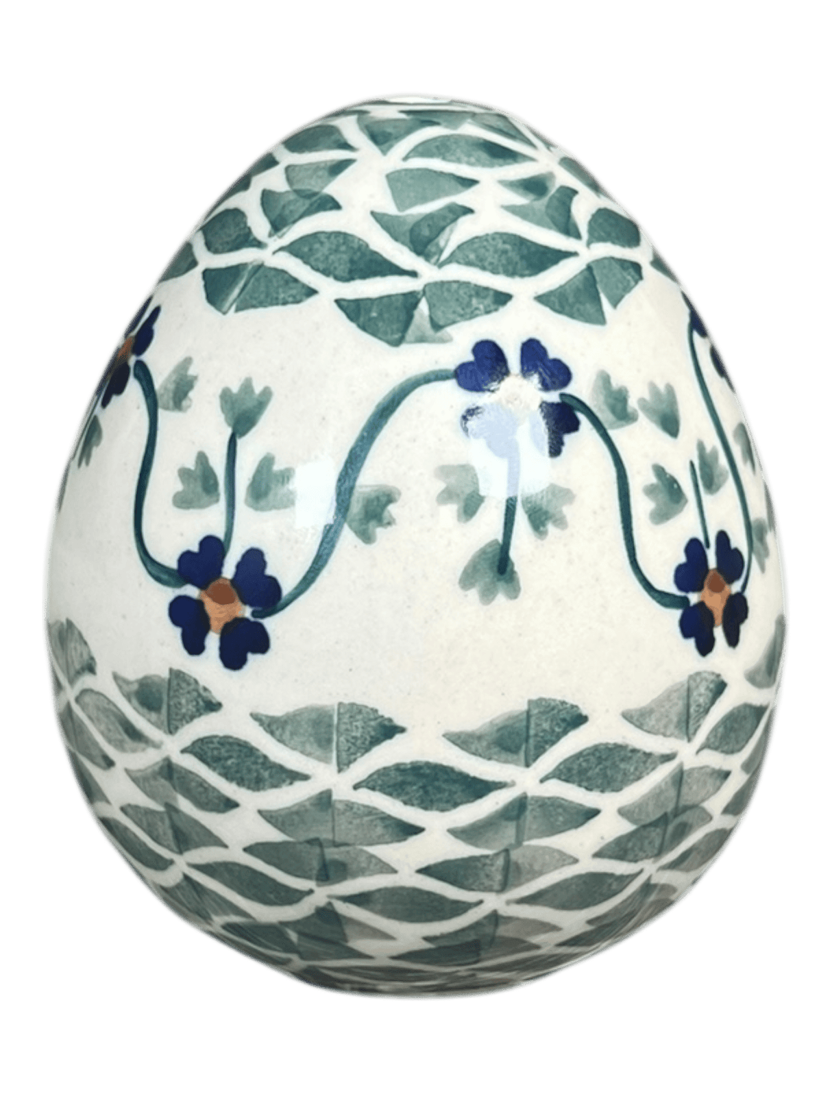 Figurine, Hedgehog, 3.5" in "Woven Pansies" by Manufaktura | F083T-RV