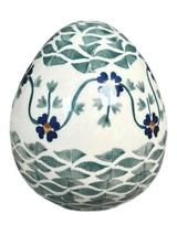 Figurine, Hedgehog, 3.5" in "Woven Pansies" by Manufaktura | F083T-RV