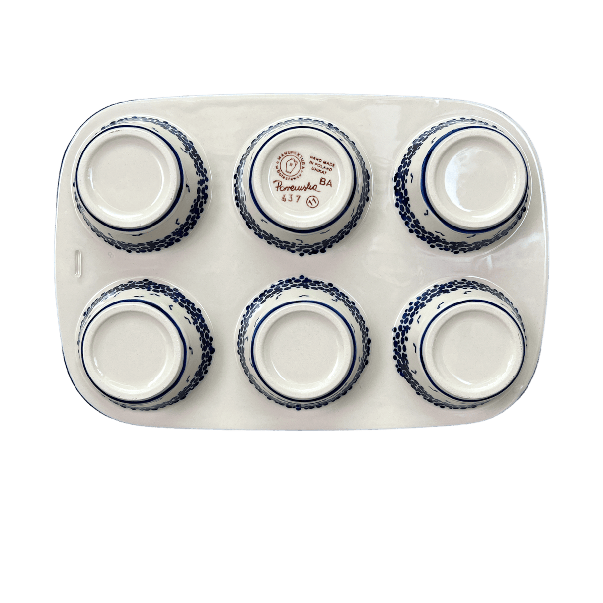 Muffin Pan, 8.5" x 12.5" in "Brilliant Garden" by Manufaktura | F093S-DPLW