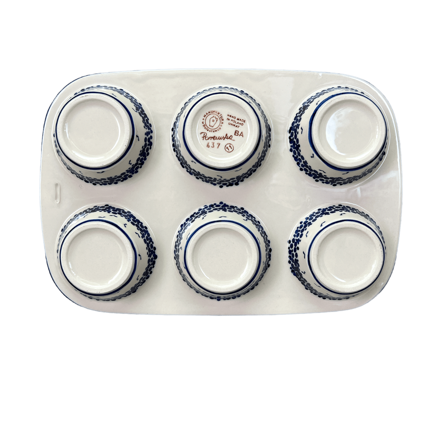 Muffin Pan ~ 2321X - T4! – More Polish Pottery