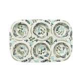 Muffin Pan, 8.5" x 12.5" in "Scattered Ferns" by Manufaktura | F093S-GZ39