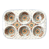 Muffin Pan, 8.5" x 12.5" in "Autumn Harvest" by Manufaktura | F093S-LB