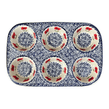 Muffin Pan, 8.5" x 12.5" in "Poppy Garden" by Manufaktura | F093T-EJ01