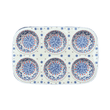 Muffin Pan, 8.5" x 12.5" in "Snowflake Love" by Manufaktura | F093U-PS01