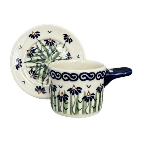 Espresso Cup with Saucer, 2 oz in "Riverbank" by Manufaktura | F113T-MC15
