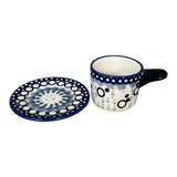 Espresso Cup with Saucer, 2 oz in "Bubble Blast" by Manufaktura | F113U-IZ23