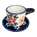 Espresso Cup with Saucer, 2 oz in "Star Garden" by Manufaktura | F113U-JS72