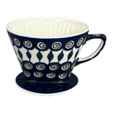 Pour Over, Coffee Dripper, 4.25" in "Peacock" by Manufaktura | F127T-54