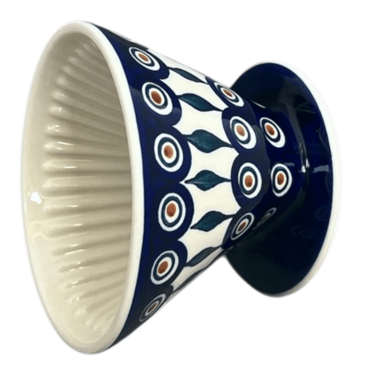 Pour Over, Coffee Dripper, 4.25" in "Peacock" by Manufaktura | F127T-54