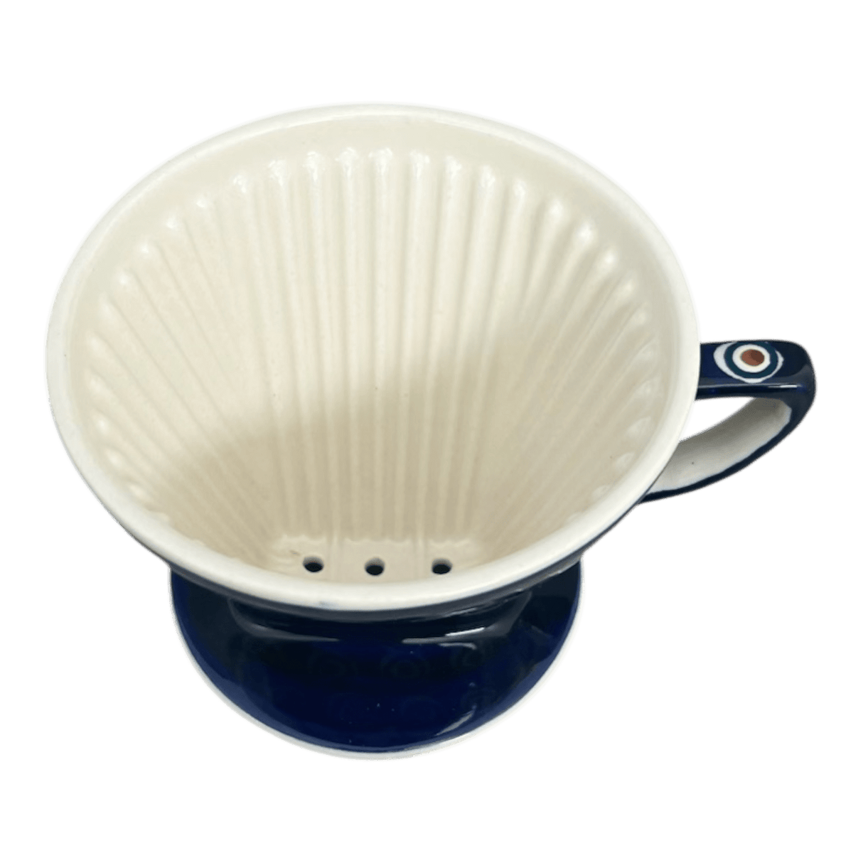 Pour Over, Coffee Dripper, 4.25" in "Peacock" by Manufaktura | F127T-54