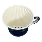 Pour Over, Coffee Dripper, 4.25" in "Peacock" by Manufaktura | F127T-54