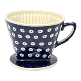 Pour Over, Coffee Dripper, 4.25" in "Dot to Dot" by Manufaktura | F127T-70A