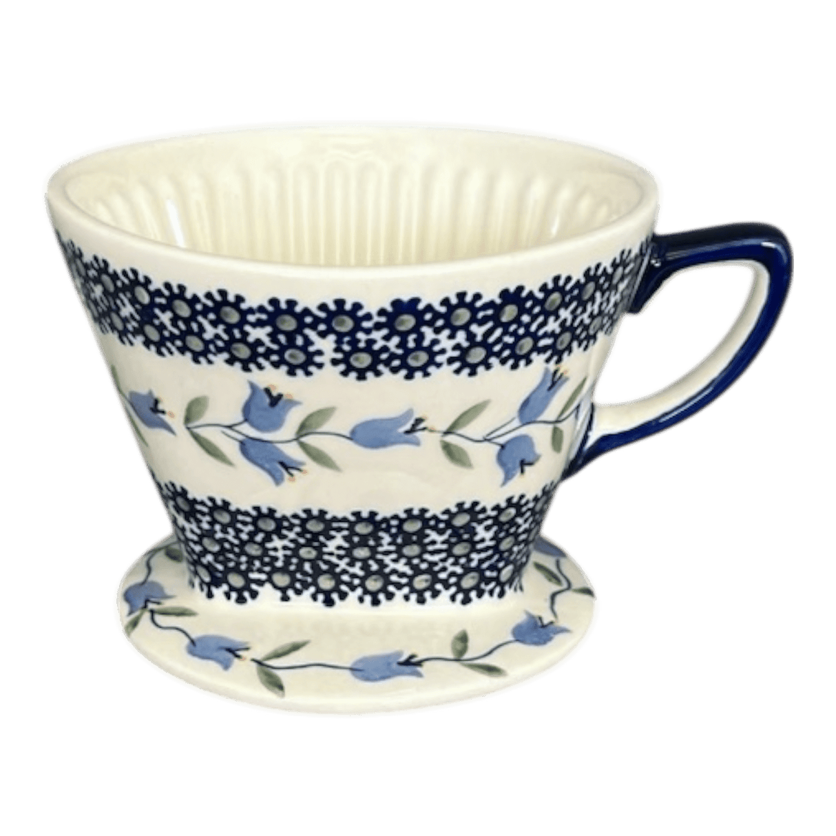 Pour Over, Coffee Dripper, 4.25" in "Lily of the Valley" by Manufaktura | F127T-ASD