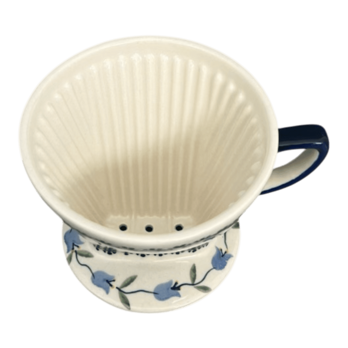 Pour Over, Coffee Dripper, 4.25" in "Lily of the Valley" by Manufaktura | F127T-ASD