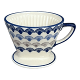 Pour Over, Coffee Dripper, 4.25" in "Fan-Tastic" by Manufaktura | F127T-GP18