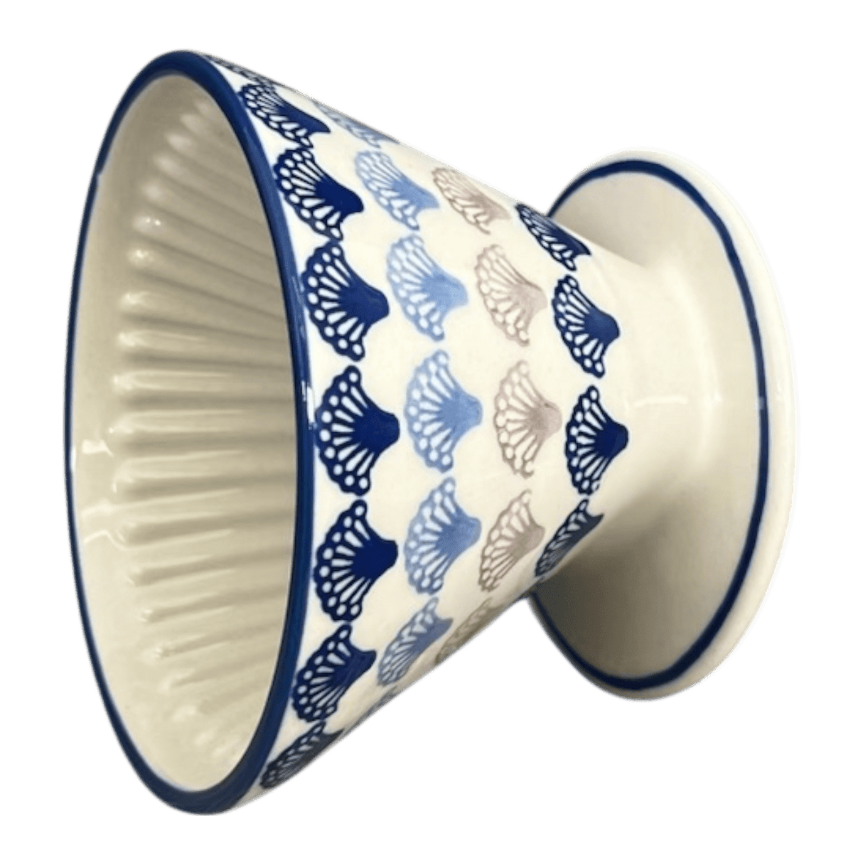 Pour Over, Coffee Dripper, 4.25" in "Fan-Tastic" by Manufaktura | F127T-GP18